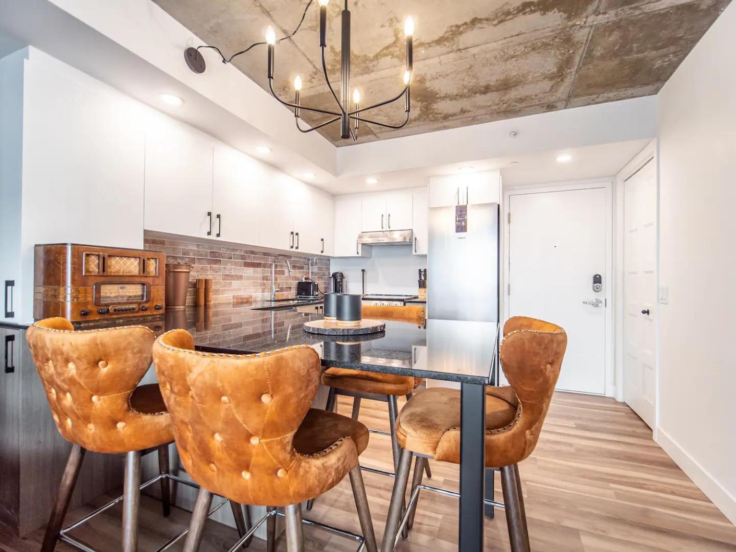Quebec, Rustique Chic En Ville, Piscine Sur Le Toit Pour 2 A 6 Invites Extérieur photo